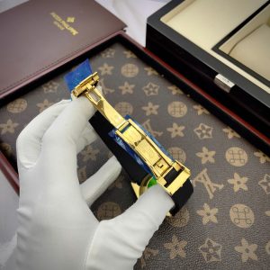 Đồng Hồ Rolex Nam Đính Đá CZ Màu Vàng Máy Cơ Nhật 41mm (1)