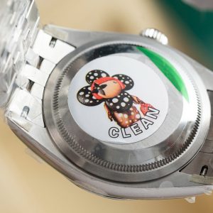Đồng Hồ Rolex Nam Rep 1:1 Mặt Số Đen Đính Đá Xưởng Clean 126234 36mm (1)