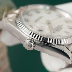 Đồng Hồ Rolex Nam Rep 11 Mặt Số Xà Cừ Trắng Xưởng Clean 126234 36mm (1)