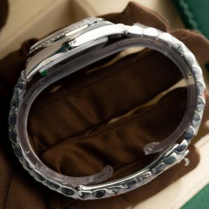 Đồng Hồ Rolex Nữ Đính Đá DateJust Mặt Số Hồng Replica 11 31mm (1)