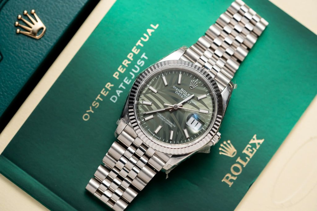 Đồng Hồ Rolex Rep 11 Mặt Số Cây Lá Cọc Dạ Quang Xưởng Clean 126234 36mm (2)