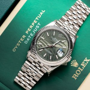 Đồng Hồ Rolex Rep 11 Mặt Số Cây Lá Cọc Dạ Quang Xưởng Clean 126234 36mm (2)