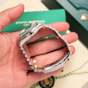 Đồng Hồ Rolex Rep 11 Mặt Số Cây Lá Cọc Dạ Quang Xưởng Clean 126234 36mm (1)