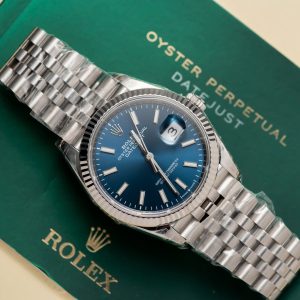 Đồng Hồ Rolex Replica 11 Mặt Xanh Cọc Dạ Quang Clean 126234 36mm (1)