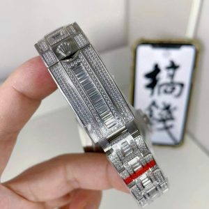 Đồng Hồ Rolex Submariner Chế Tác Full Đá Máy Thụy Sỹ Xưởng AMG 40mm (6)