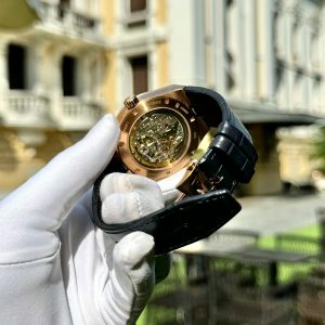 Đồng Hồ Vacheron Constantin Chế Tác Lồng Tourbillon Chuyển Động Màu Xanh 41mm (1)