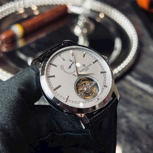 Đồng Hồ Vacheron Constantin Chế Tác Tourbillon Nam Dây Da 42mm (1)