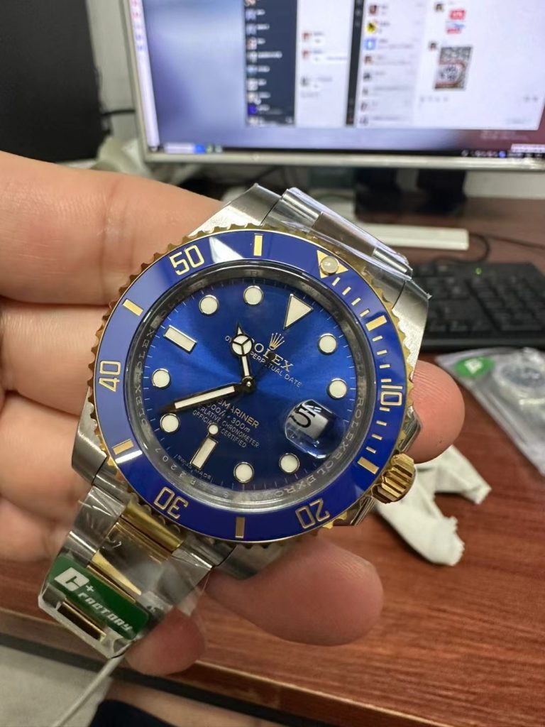 Rolex Replica Watch Submariner 126613LB Blue Dial C+ Factory 40mm (5)