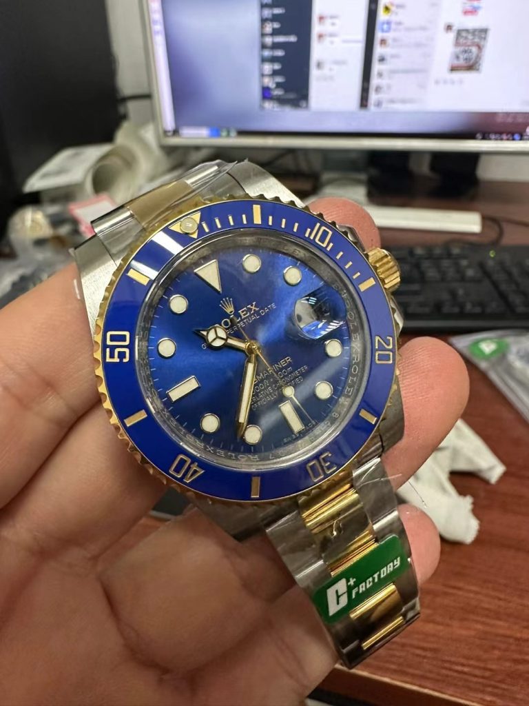 Rolex Replica Watch Submariner 126613LB Blue Dial C+ Factory 40mm (5)