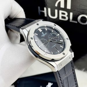 Đồng Hồ Hublot Chronograph Màu Đen Máy Cơ Automatic Fake Nhật 42mm (2)