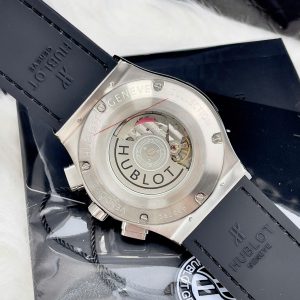 Đồng Hồ Hublot Chronograph Màu Đen Máy Cơ Automatic Fake Nhật 42mm (2)