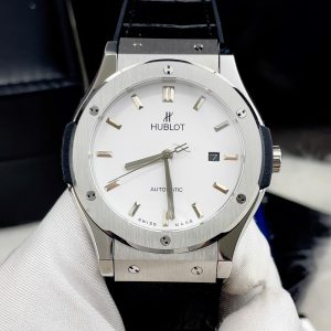 Đồng Hồ Hublot Classic Fusion Fake Máy Cơ Automatic Nhật Mặt Trắng 38-42mm (2)