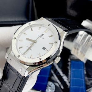 Đồng Hồ Hublot Classic Fusion Fake Máy Cơ Automatic Nhật Mặt Trắng 38-42mm (2)