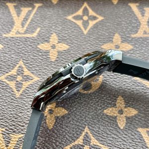 Đồng Hồ Hublot Classic Fusion Vỏ Gốm Đen Dây Cao Su JJZ 42mm (1)