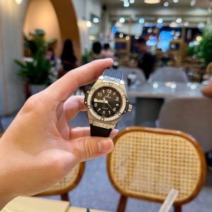 Đồng Hồ Hublot Dây Cao Su Big Bang One Click Đính Đá Replica Cao Cấp 39mm (8)