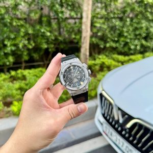 Đồng Hồ Hublot Nam Đính Full Đá Classic Fusion Chronograph Replica 44mm (6)