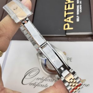 Đồng Hồ Nam Rolex Fake Máy Nhật Automatic Mặt Lá Cây DateJust 31mm (1)