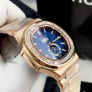 Đồng Hồ Patek Philippe Automatic Nhật Nautilus 5726 Đính Đá Fake 41mm (1)