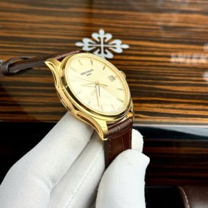 Đồng Hồ Patek Philippe Fake Cao Cấp Máy Thụy Sỹ Xưởng GR Calatrava 5227 39mm (1)