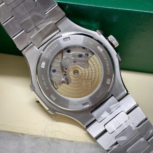 Đồng Hồ Patek Philippe Nam Đính Đá Máy Cơ Nhật Nautilus 5726 Fake 41mm (7)