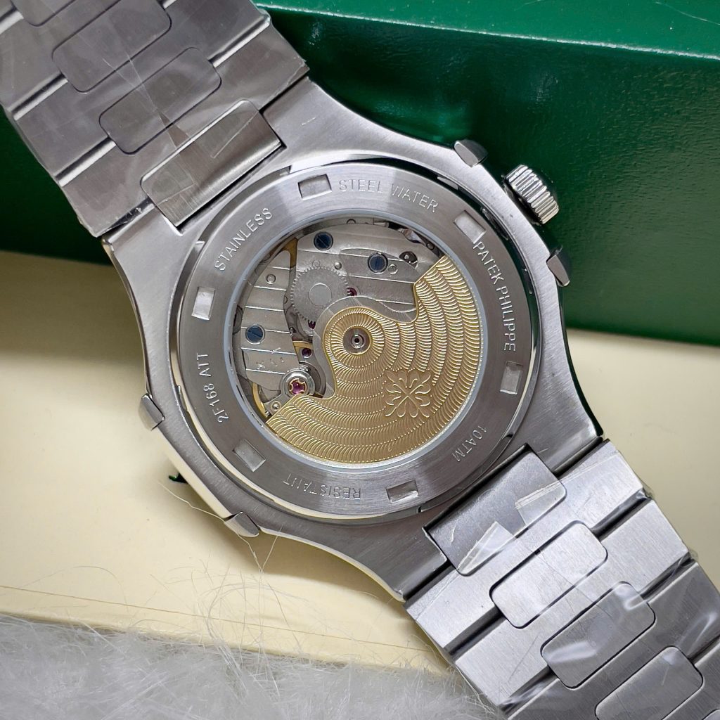 Đồng Hồ Patek Philippe Nam Máy Cơ Nhật Nautilus 5726 Fake Mặt Xám 41mm (6)