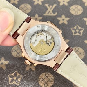 Đồng Hồ Patek Philippe Nautilus 5740 Máy Cơ Nhật Mặt Số Nâu 41mm (8)