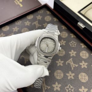 Đồng Hồ Patek Philippe Nautilus 7118 Mặt Xám Fake Máy Pin Nhật 35 (6)