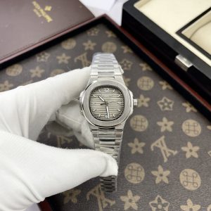 Đồng Hồ Patek Philippe Nautilus 7118 Mặt Xám Fake Máy Pin Nhật 35 (6)