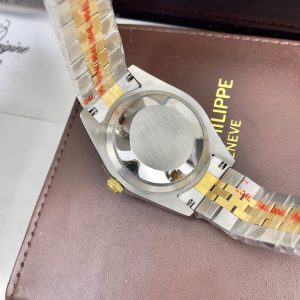 Đồng Hồ Rolex DateJust Mặt Xà Cừ Tím Fake Máy Cơ Automatic Nhật 36-41mm (1)