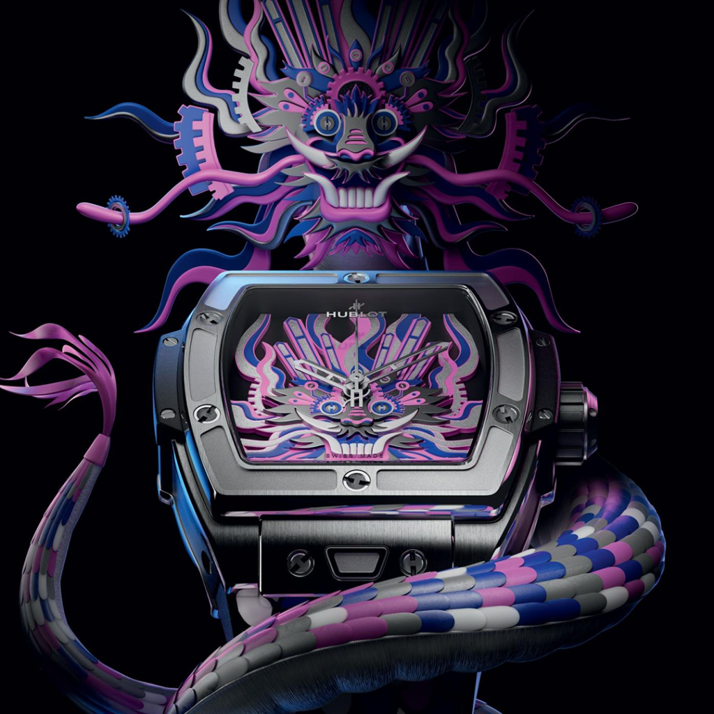 Hublot Spirit of Big Bang Titanium x Year Of The Dragon 2024 A Limited Edition Masterpiece Blending Tradition and Modernity (1)