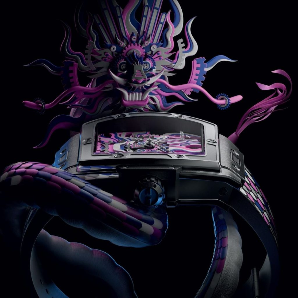Hublot Spirit of Big Bang Titanium x Year Of The Dragon 2024 A Limited Edition Masterpiece Blending Tradition and Modernity (1)