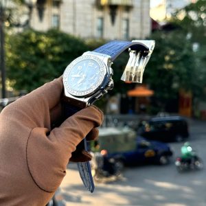 Đồng Hồ Hublot Big Bang Chronograph Fake Cao Cấp Màu Xanh Dương 44mm (6)