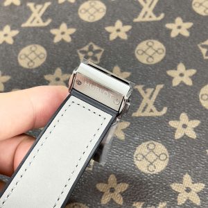 Đồng Hồ Hublot Nam Đính Đá Fake Máy Cơ Nhật Màu Xám Lông Chuột 38-42mm (3)