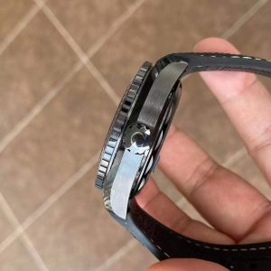 Đồng Hồ Omega Chế Tác Planet Ocean GMT Vỏ Gốm Đen Xưởng VS 45 (8)