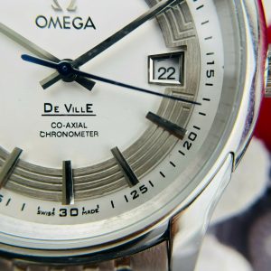 Đồng Hồ Omega De Ville Fake Cao Cấp Máy Cơ Automatic Nhật Dây Thép 40mm (1)