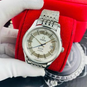 Đồng Hồ Omega De Ville Fake Cao Cấp Máy Cơ Automatic Nhật Dây Thép 40mm (1)