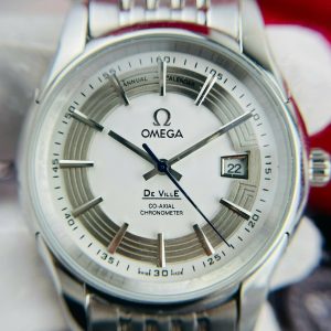 Đồng Hồ Omega De Ville Fake Cao Cấp Máy Cơ Automatic Nhật Dây Thép 40mm (1)