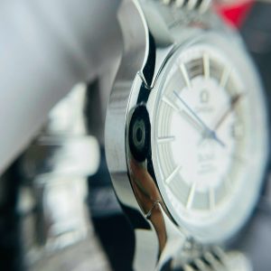 Đồng Hồ Omega De Ville Fake Cao Cấp Máy Cơ Automatic Nhật Dây Thép 40mm (1)