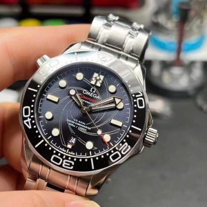 Đồng Hồ Omega Seamaster Diver 300M James Bond Rep Cao Cấp Nhất 42mm (10)