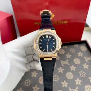 Đồng Hồ Patek Philippe Fake Máy Cơ Nhật Nautilus 5723 Đính Đá 40mm (7)