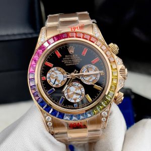 Đồng Hồ Rolex Cơ Automatic Nhật Daytona Rainbow Fake 40mm (1)