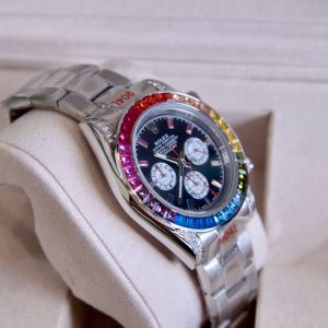 Đồng Hồ Rolex Fake Máy Nhật Automatic Nam Daytona Rainbow 40mm (1)