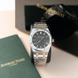 Đồng Hồ Audemars Piguet Rep 11 Royal Oak 15500ST Mặt Xám Xưởng APS 41mm