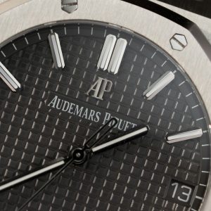 Đồng Hồ Audemars Piguet Rep 11 Royal Oak 15500ST Mặt Xám Xưởng APS 41mm