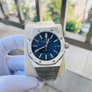 Đồng Hồ Audemars Piguet Royal Oak Fake Cao Cấp Máy Nhật Mặt Số Xanh 41mm (6)