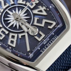 Đồng Hồ Franck Muller V45 Fake Cao Cấp Máy Thuỵ Sỹ Màu Xanh Dương ABF 45mm (8)