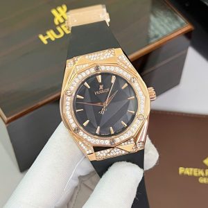 Đồng Hồ Hublot Automatic Nam Đính Đá Máy Cơ Nhật Fake Cao Cấp Orlinski 44mm (1)