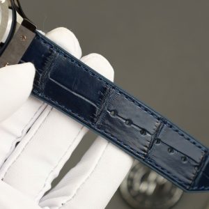 Đồng Hồ Hublot Chế Tác Vỏ Gốm Đen Ceramic Mặt Xanh Máy Tinh Chỉnh SW300 42mm (9)