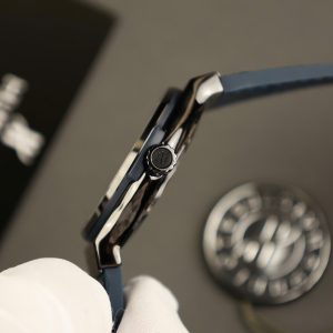 Đồng Hồ Hublot Chế Tác Vỏ Gốm Đen Ceramic Mặt Xanh Máy Tinh Chỉnh SW300 42mm (9)