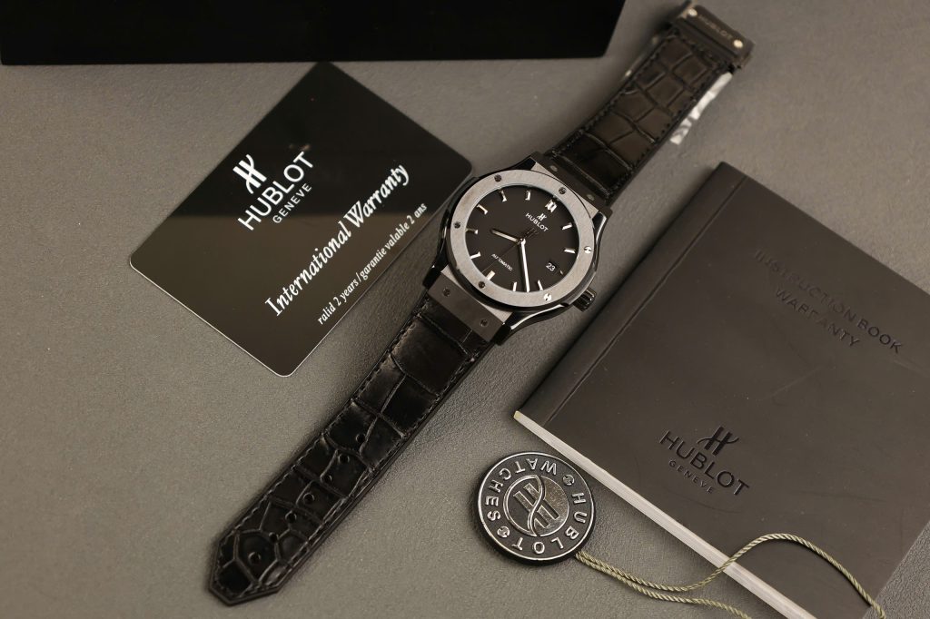 Đồng Hồ Hublot Chế Tác Vỏ Gốm Đen Ceramic Máy Tinh Chỉnh SW300 42mm (9)